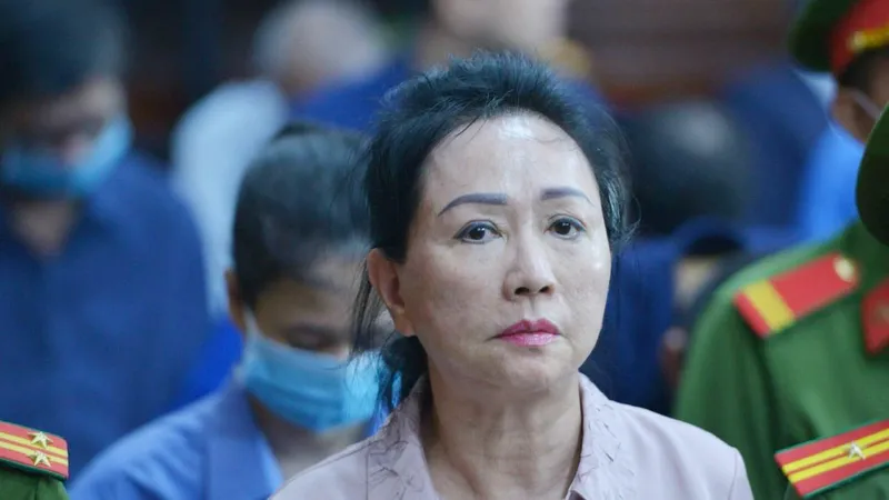 Bị cáo Trương Mỹ Lan tại tòa. Ảnh: CAO THĂNG