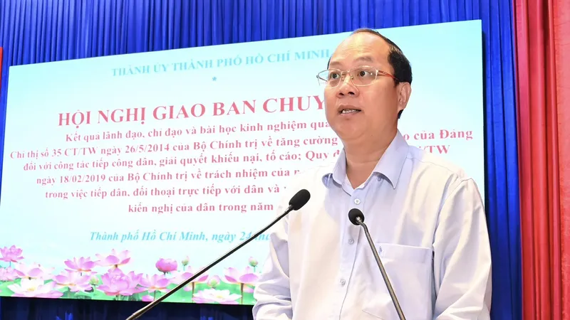 Các đại biểu tham dự hội nghị. Ảnh: VIỆT DŨNG