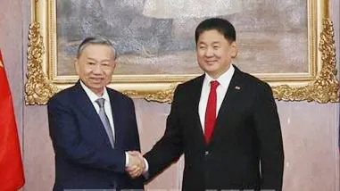 Tổng Bí thư, Chủ tịch nước Tô Lâm hội đàm với Tổng thống Mông Cổ Ukhnaagiin Khurelsukh