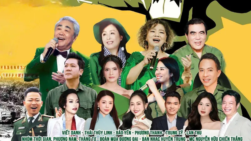 Nhiều giọng ca vàng cùng tụ hội trong đêm nhạc "Ký ức Trường Sơn" 