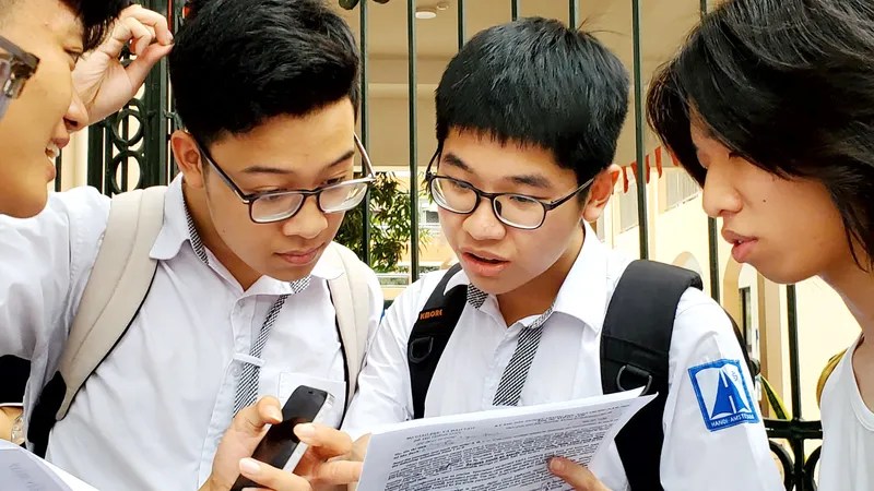 Thí sinh than đề tiếng Anh quá khó