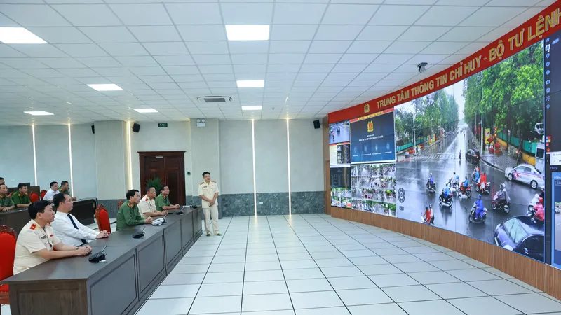 Khánh thành công trình Trung tâm Chỉ huy tác chiến khu vực chính trị Ba Đình