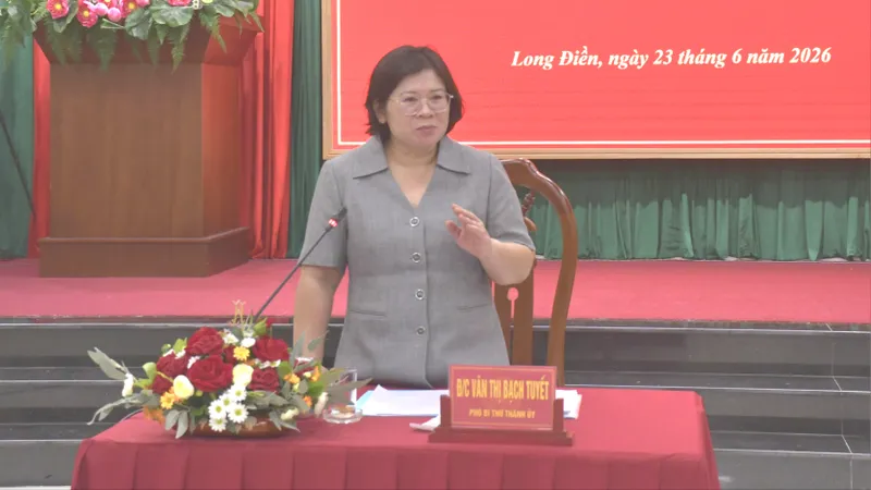  Xã Long Điền rà soát đội ngũ cán bộ, công chức theo vị trí việc làm