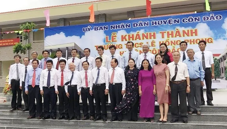 Khánh thành ngôi trường mang tên cố Tổng Bí thư Lê Hồng Phong tại Côn Đảo