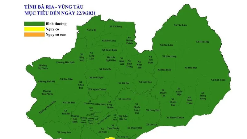 Bà Rịa - Vũng Tàu: Số ca mắc Covid-19 giảm sâu 3 ngày liên tiếp