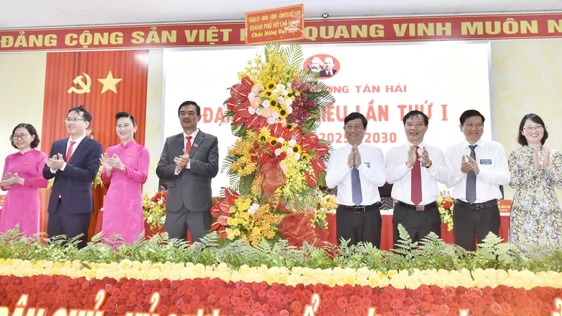 Đại hội đại biểu Đảng bộ phường Tân Hải nhiệm kỳ 2025 - 2030