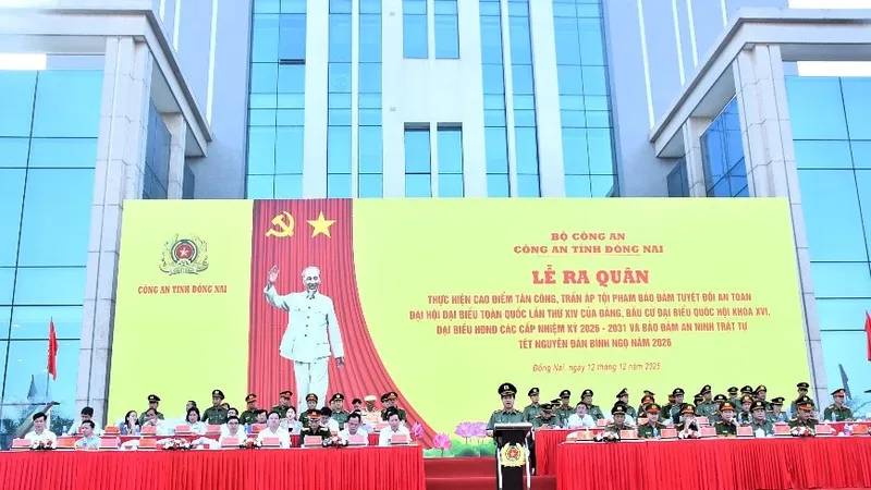 Quang cảnh buổi lễ