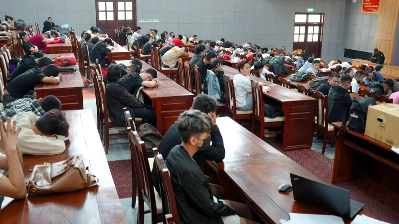 Các đối tượng được đưa từ Campuchia về