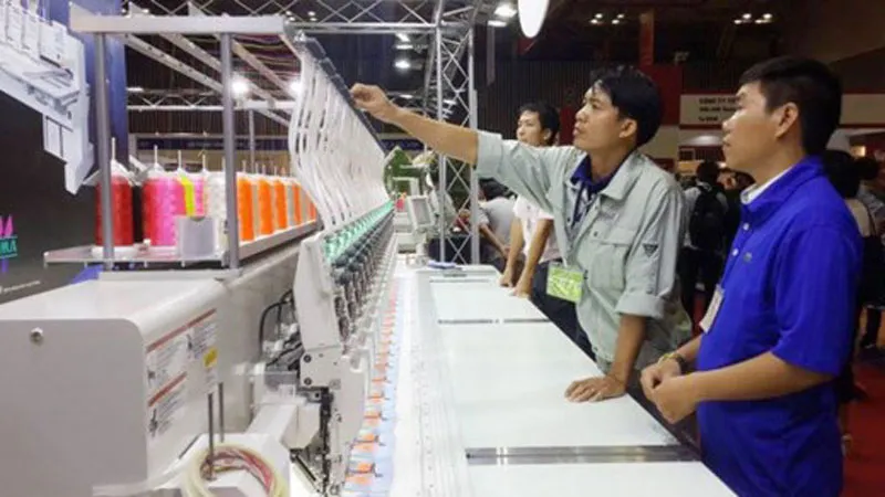 Gian hàng của các doanh nghiệp TPHCM