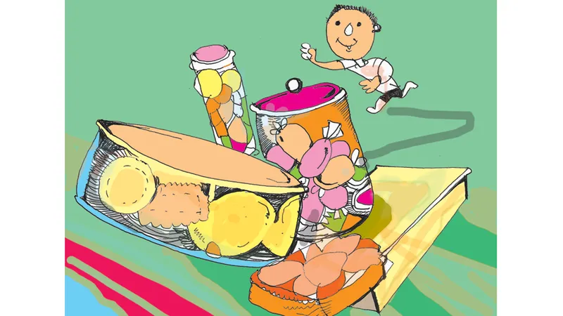 “Hỏng hết cả bánh kẹo”