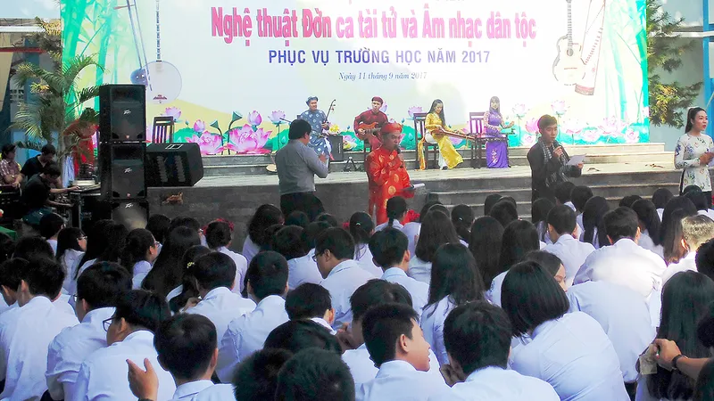 Đưa âm nhạc dân tộc vào trường học: Vẫn mãi loay hoay ​