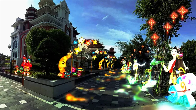 Bước vào thế giới cổ tích mùa trung thu tại Sun World Danang Wonders