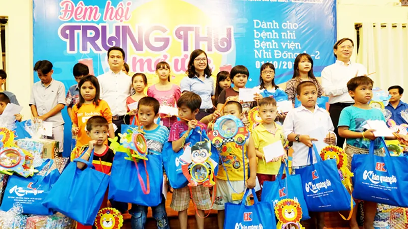 Bệnh nhi vui cùng Trung thu mơ ước