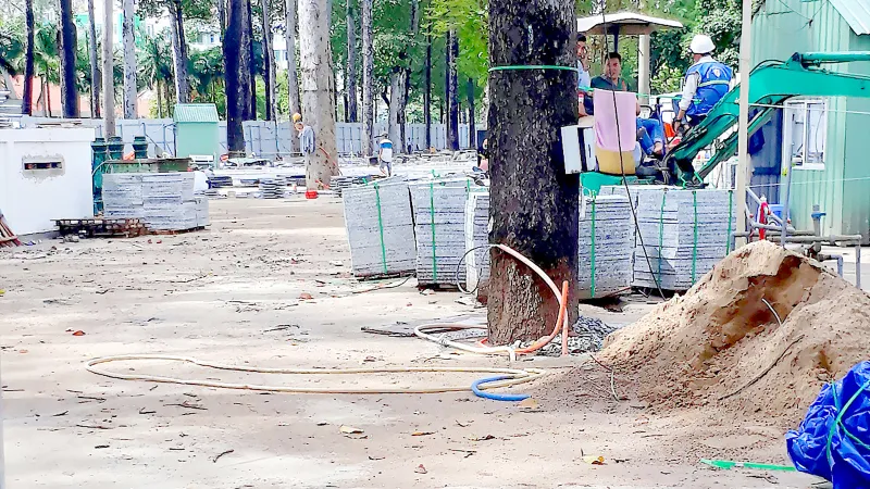 Băn khoăn phương án cải tạo công viên 