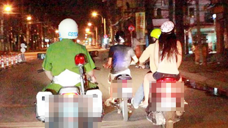 Không khởi tố vụ cảnh sát bị tố cáo đạp ngã người vi phạm