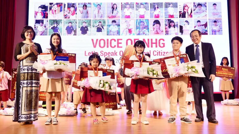 Chung kết cuộc thi hùng biện tiếng Anh “Voice Of Nguyen Hoang - VNH” lần 1 