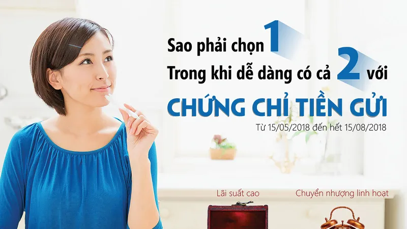 Chứng chỉ tiền gửi và những ưu điểm đáng chú ý