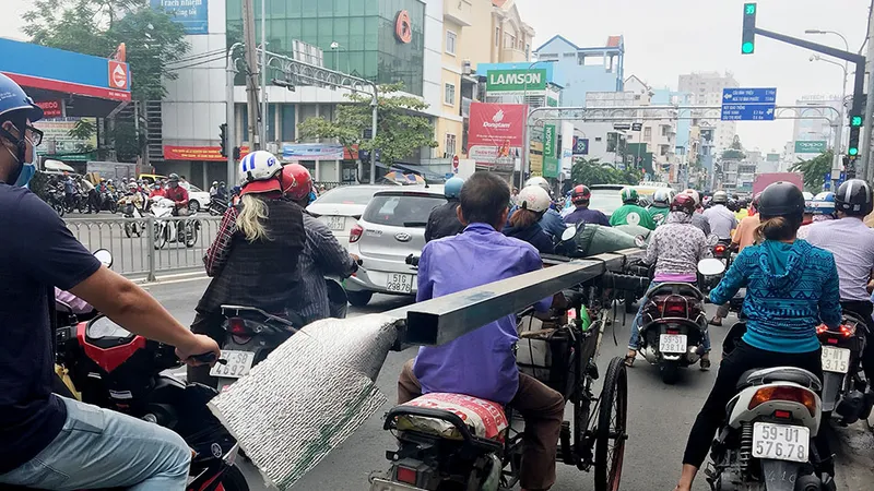 Tái xuất xe 3 bánh tự chế
