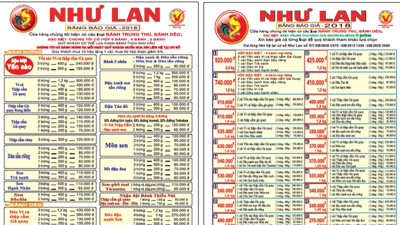 Bánh Trung thu Như Lan: Thương hiệu của niềm tin và chất lượng