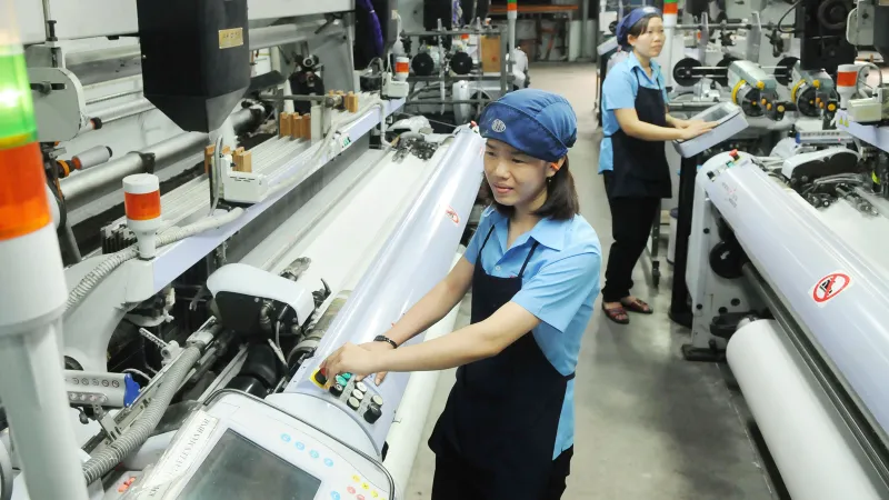 Dệt may đón làn sóng đầu tư ngoại trở lại