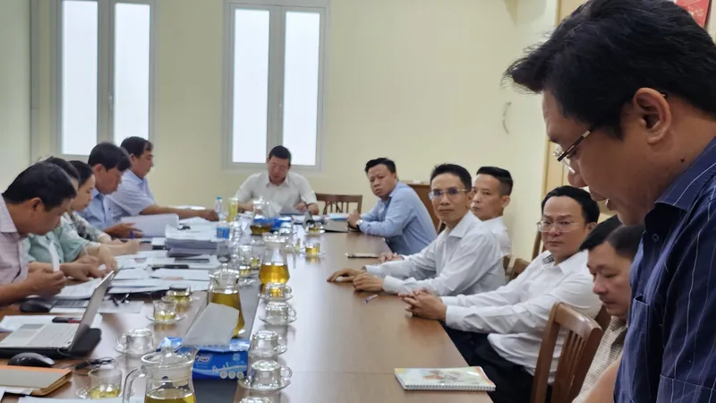 Một buổi họp của Tổ Công tác 5013