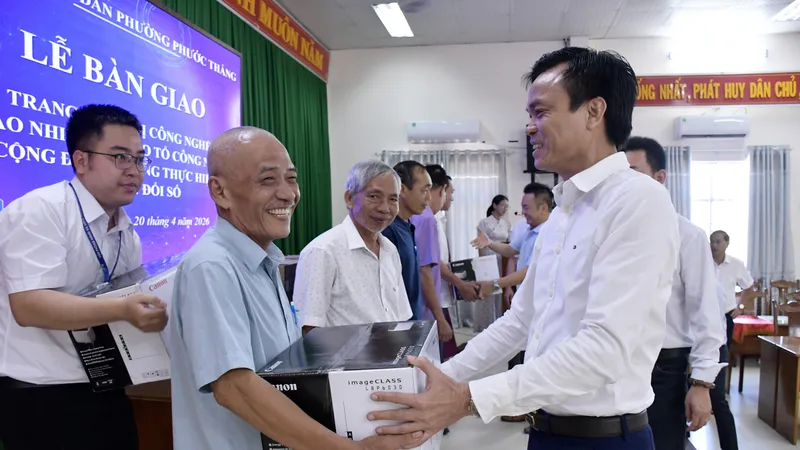 Phường Phước Thắng đẩy mạnh chuyển đổi số từ cơ sở