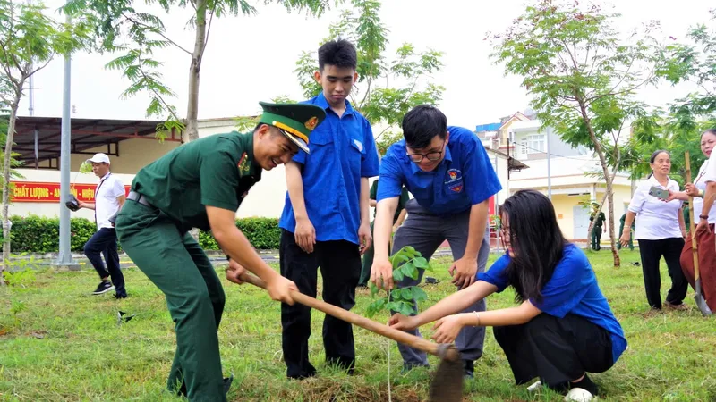 Phường Rạch Dừa ra mắt “Vườn cây đại đoàn kết”