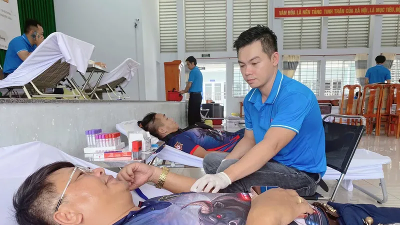 Phường Phước Thắng: Người dân tích cực tham gia hiến máu tình nguyện