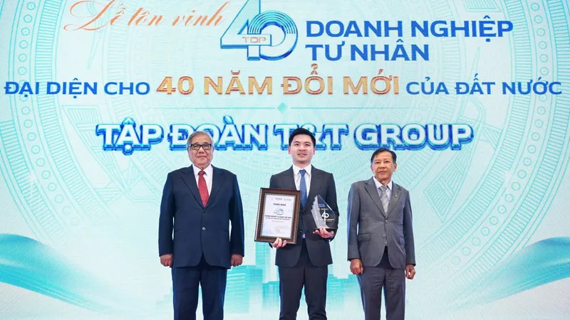 T&T Group của Bầu Hiển được vinh danh Top các doanh nghiệp tư nhân tiêu biểu