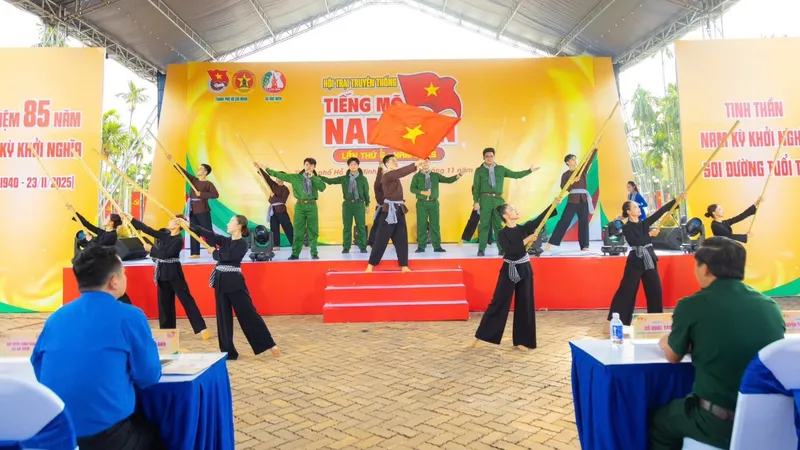 Khai mạc hội trại truyền thống “Tiếng mõ Nam Lân” năm 2025