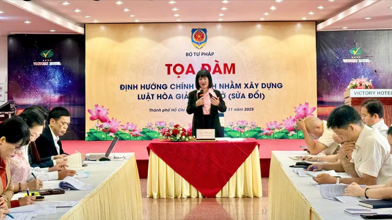 Đề xuất tăng chế độ cho hòa giải viên, xây dựng trung tâm hòa giải chuyên nghiệp 