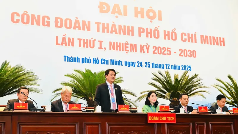 650 đại biểu dự Đại hội Công đoàn TPHCM lần thứ I