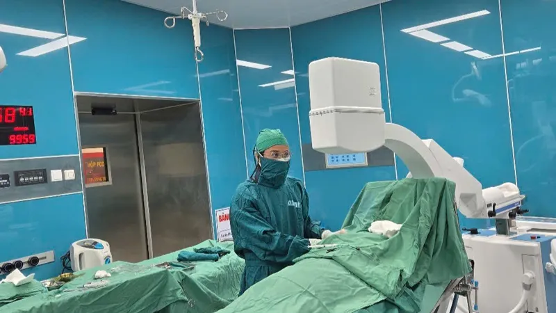 Lần đầu tiên, Bệnh viện Đa khoa Vũng Tàu tự thực hiện thành công kỹ thuật đặt máy tạo nhịp tim tạm thời