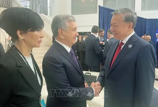 Tổng Bí thư Tô Lâm gặp lãnh đạo các nước nhân dịp tham dự cuộc họp khai mạc Hội đồng Hòa bình về Gaza