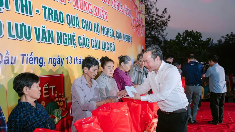 Xã Dầu Tiếng: Công tác chăm lo đời sống người dân kịp thời, đồng bộ