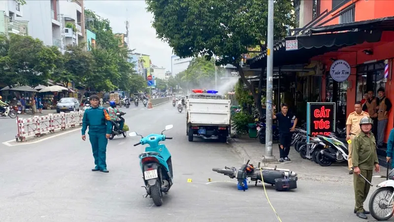 Truy tìm tài xế rời hiện trường vụ tai nạn liên hoàn ở TPHCM