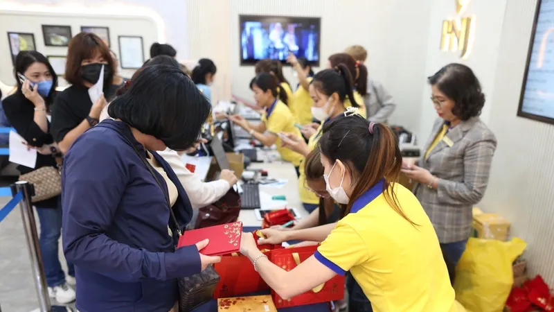 Chiều 21-5, giá vàng giảm 1,1 triệu đồng/lượng so với buổi sáng