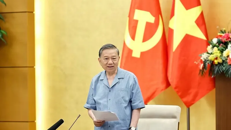 Tổng Bí thư, Chủ tịch nước Tô Lâm: Công tác lập pháp phải chuyển mạnh từ tư duy quản lý sang kiến tạo phát triển