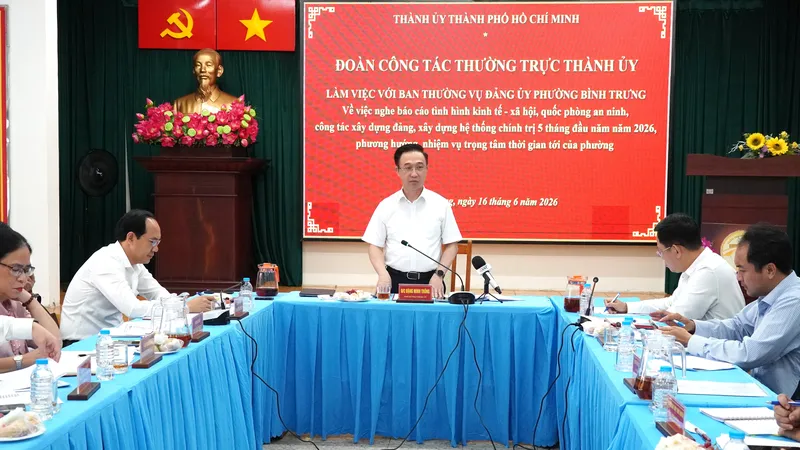 Tập trung nguồn lực, đẩy nhanh tiến độ các dự án trọng điểm tại phường Bình Trưng