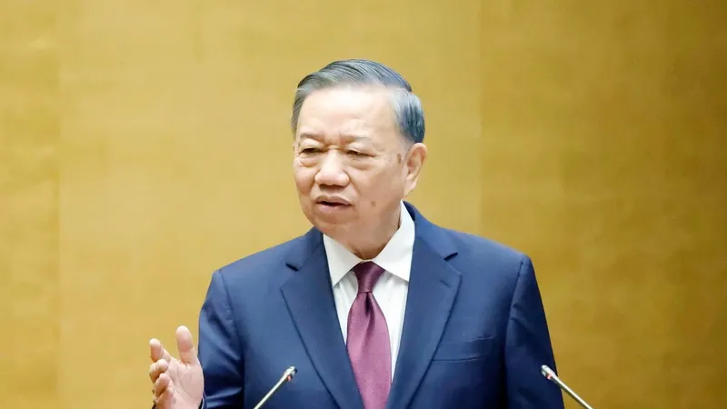 Tổng Bí thư, Chủ tịch nước Tô Lâm phát biểu chỉ đạo. Ảnh: TTXVN