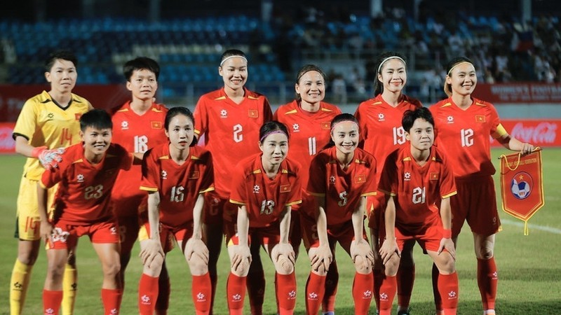 越南女足队。