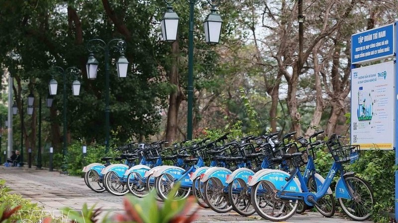 胡志明市新增500辆共享电单车 助力绿色出行