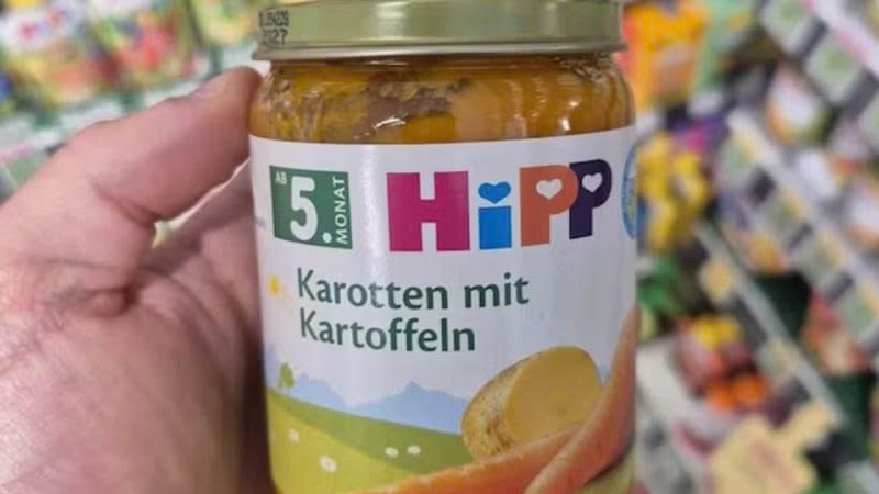 由于存在毒鼠强风险，越南就喜宝（HiPP）辅食产品发布食品安全警告