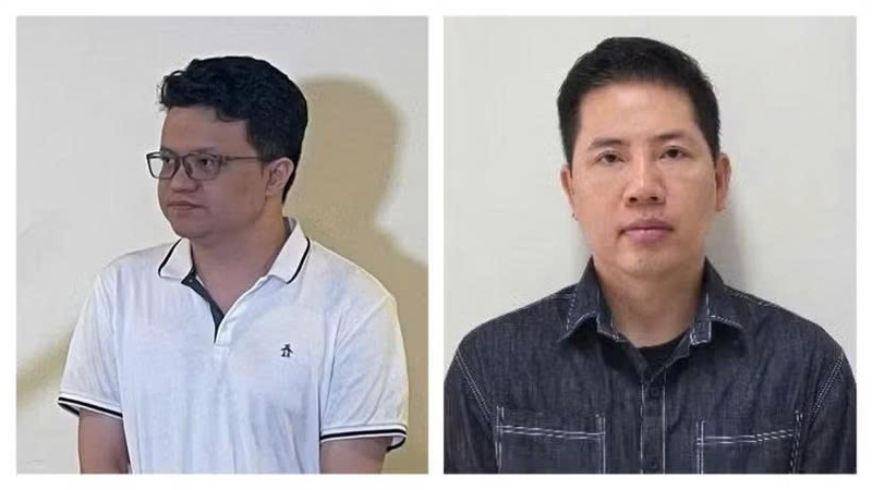 BH Media公司总经理阮海平（左）和Lululola公司经理武文南。图自政府门户网站