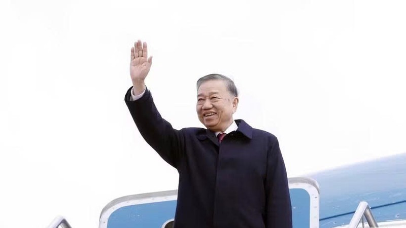 越南党中央总书记、国家主席苏林圆满结束对澳大利亚国事访问