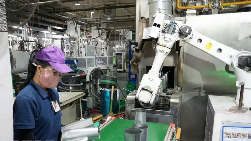 北宁省安峰二号工业园区一公司生产厂。图自越通社