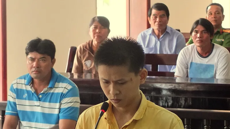 Bị cáo Thuộc tại phiên tòa