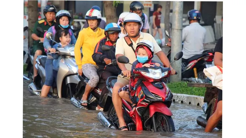Cần Thơ tiếp tục ra thông báo hỏa tốc cho học sinh nghỉ học do lo ngại triều cường