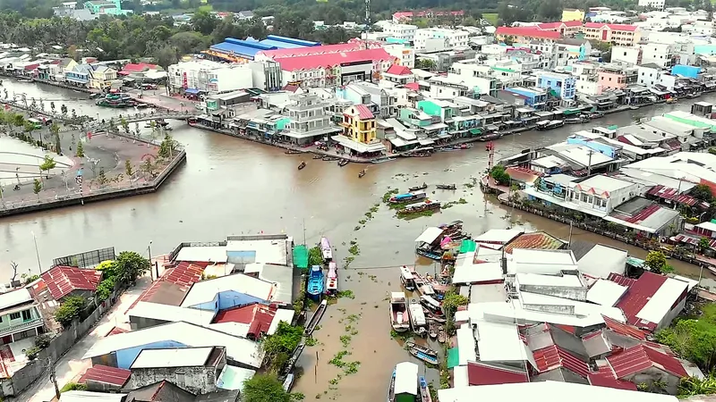 Thị xã Ngã Năm về đích nông thôn mới