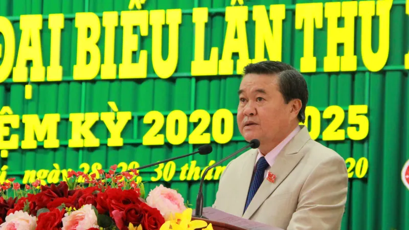 Đồng chí Nguyễn Thanh Hùng tái đắc cử Bí thư Huyện ủy Long Phú, Sóc Trăng